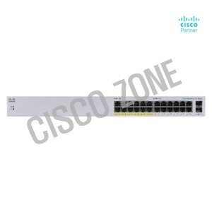 CISCO CBS110-24PP [스위칭허브/24포트/1000Mbps/기가비트 2SFP/ PoE(96W) 언매니지드스위치